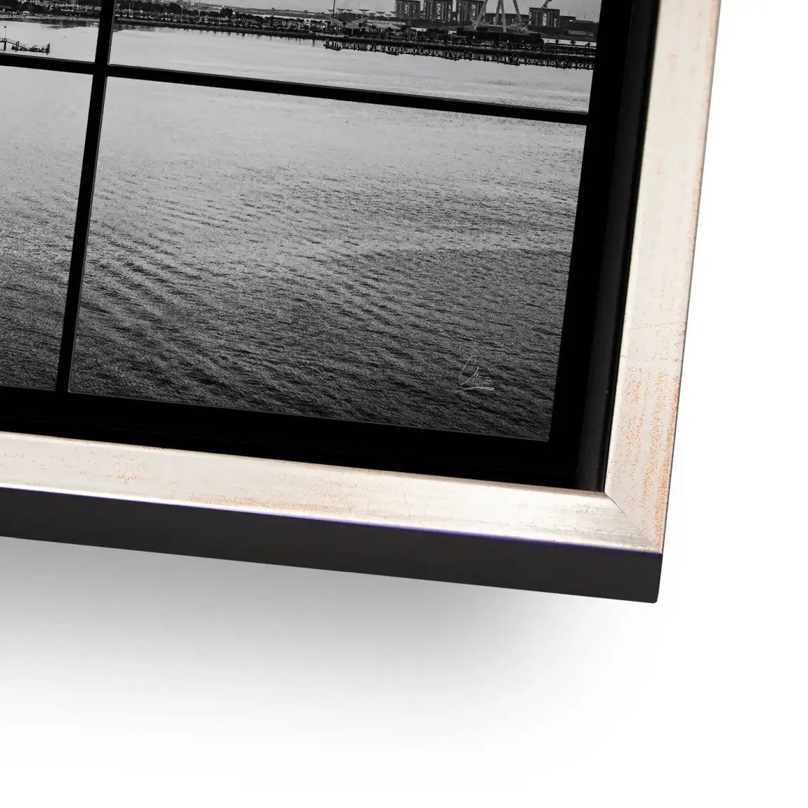 Dubai Noir Horizon AluDibond Bild