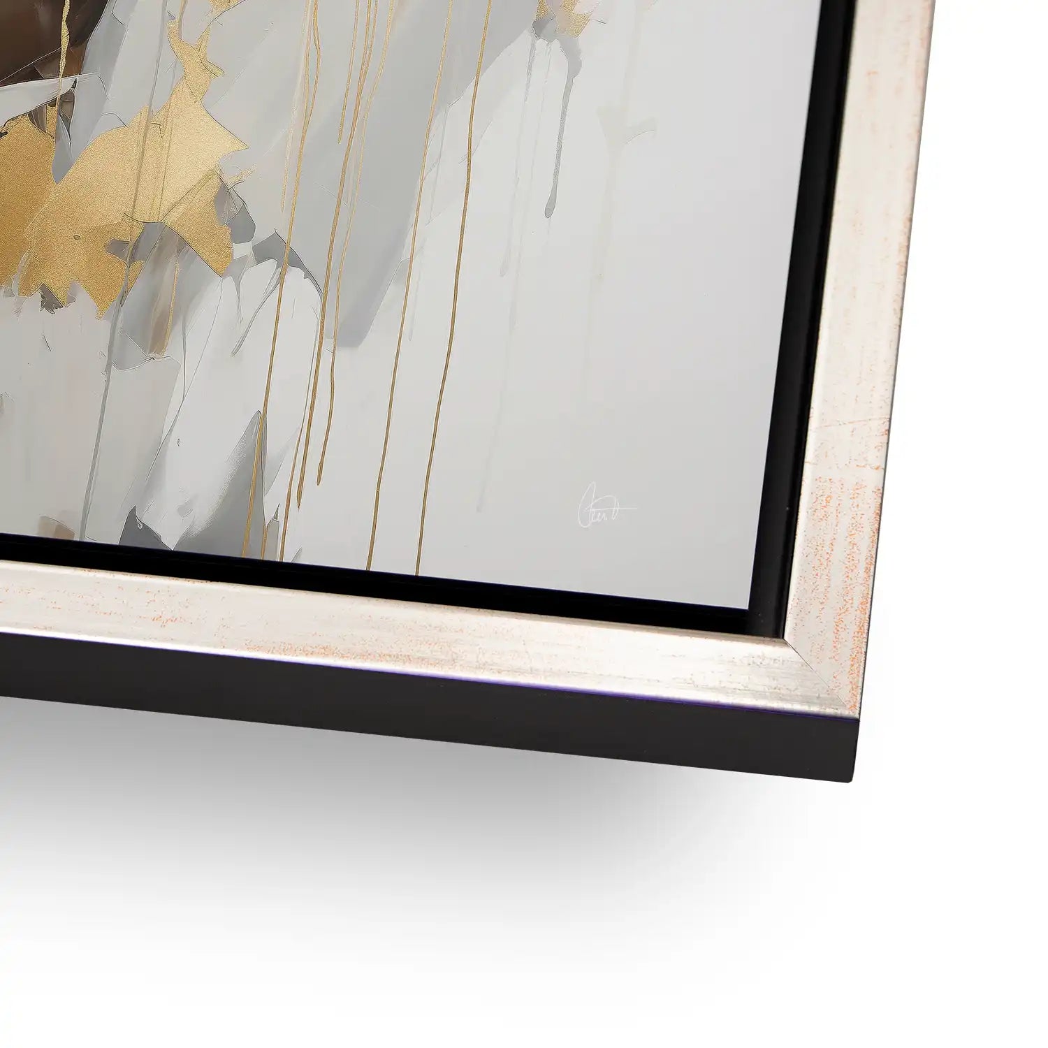 Golden Girl AluDibond Bild INGALERIE