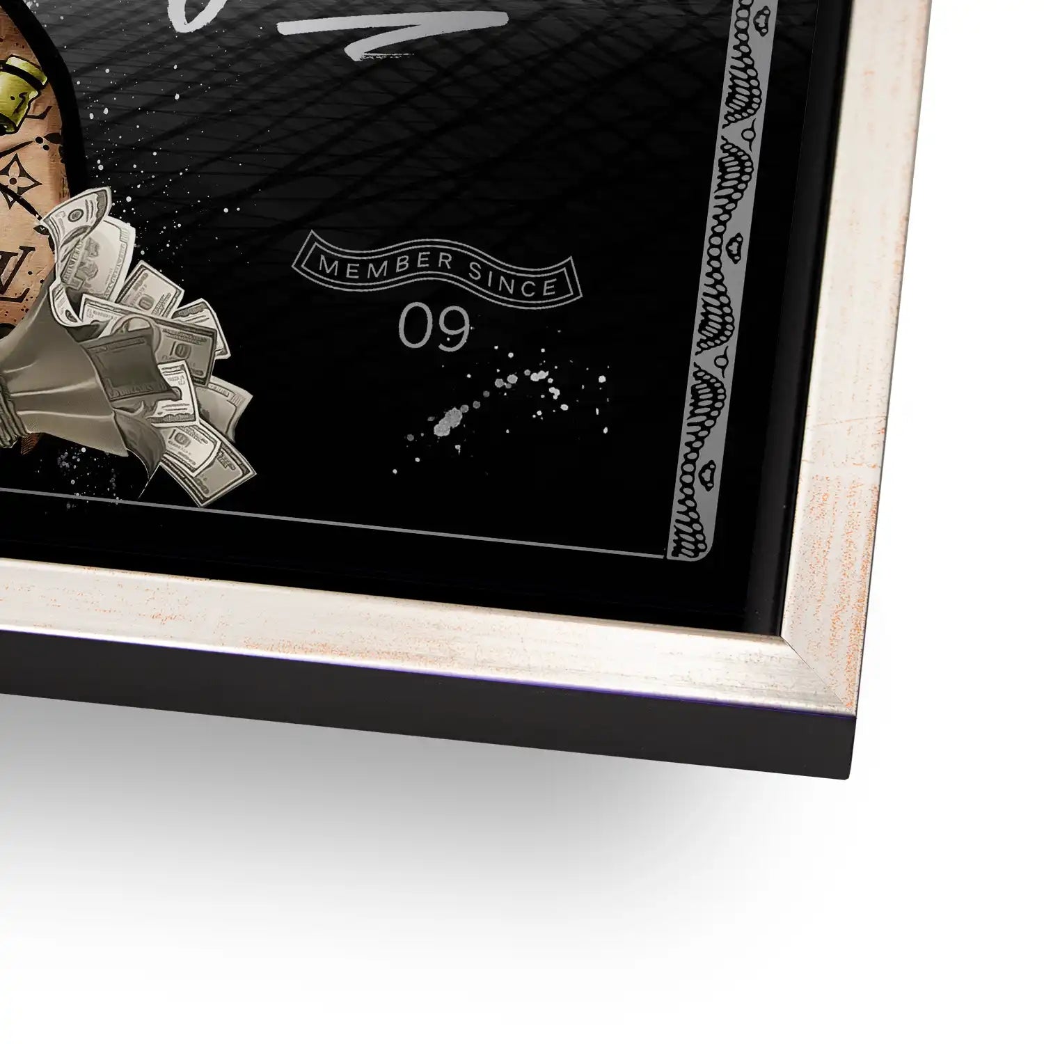 Dagobert Amex Business Silver Edition AluDibond Bild INGALERIE