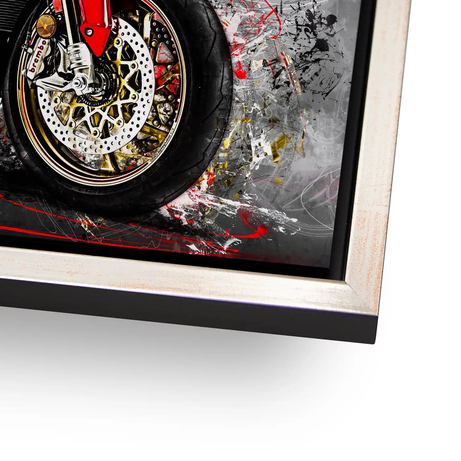 Honda CBR 1000 RR AluDibond Bild INGALERIE