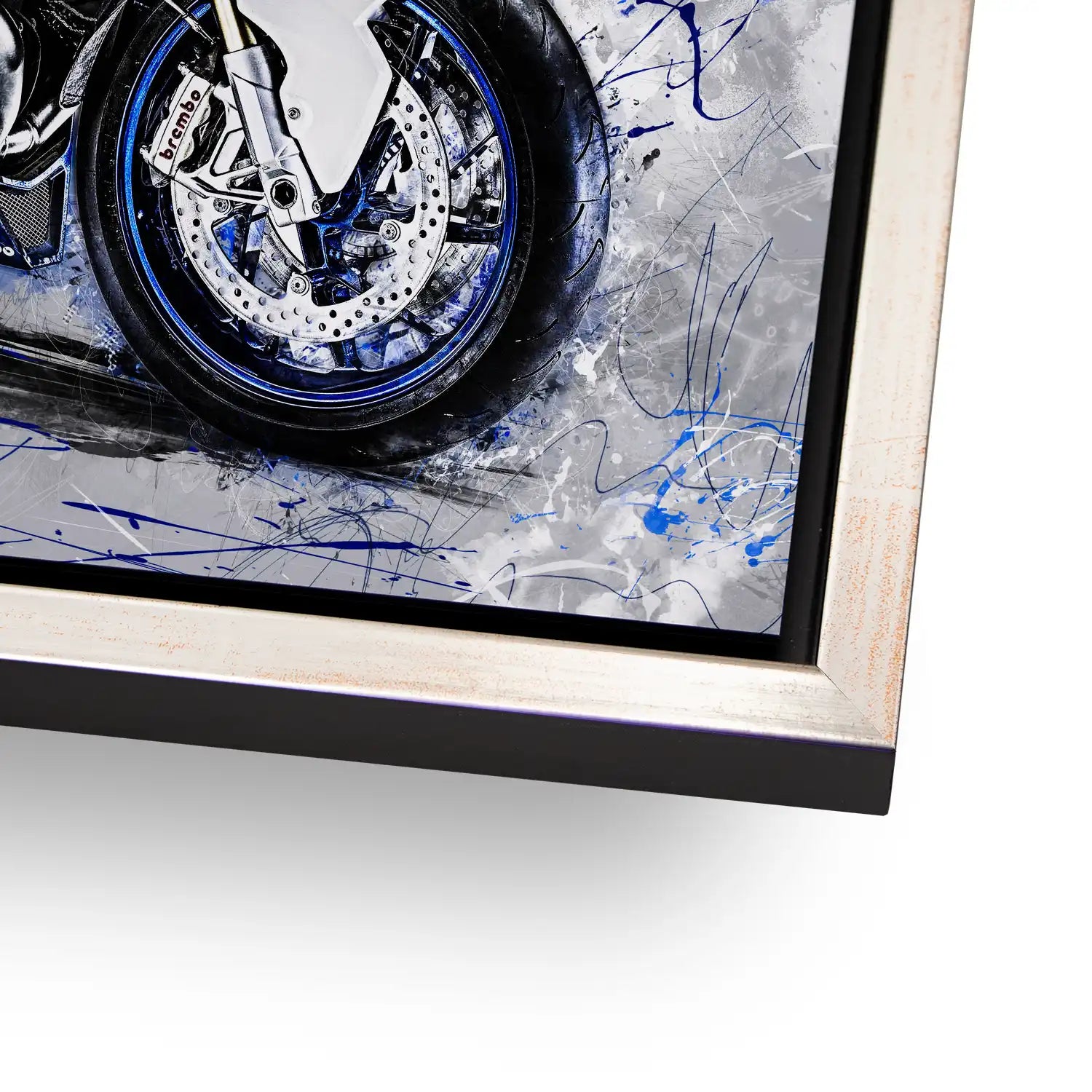 BMW HP2 Sport Abstrakt AluDibond Bild INGALERIE