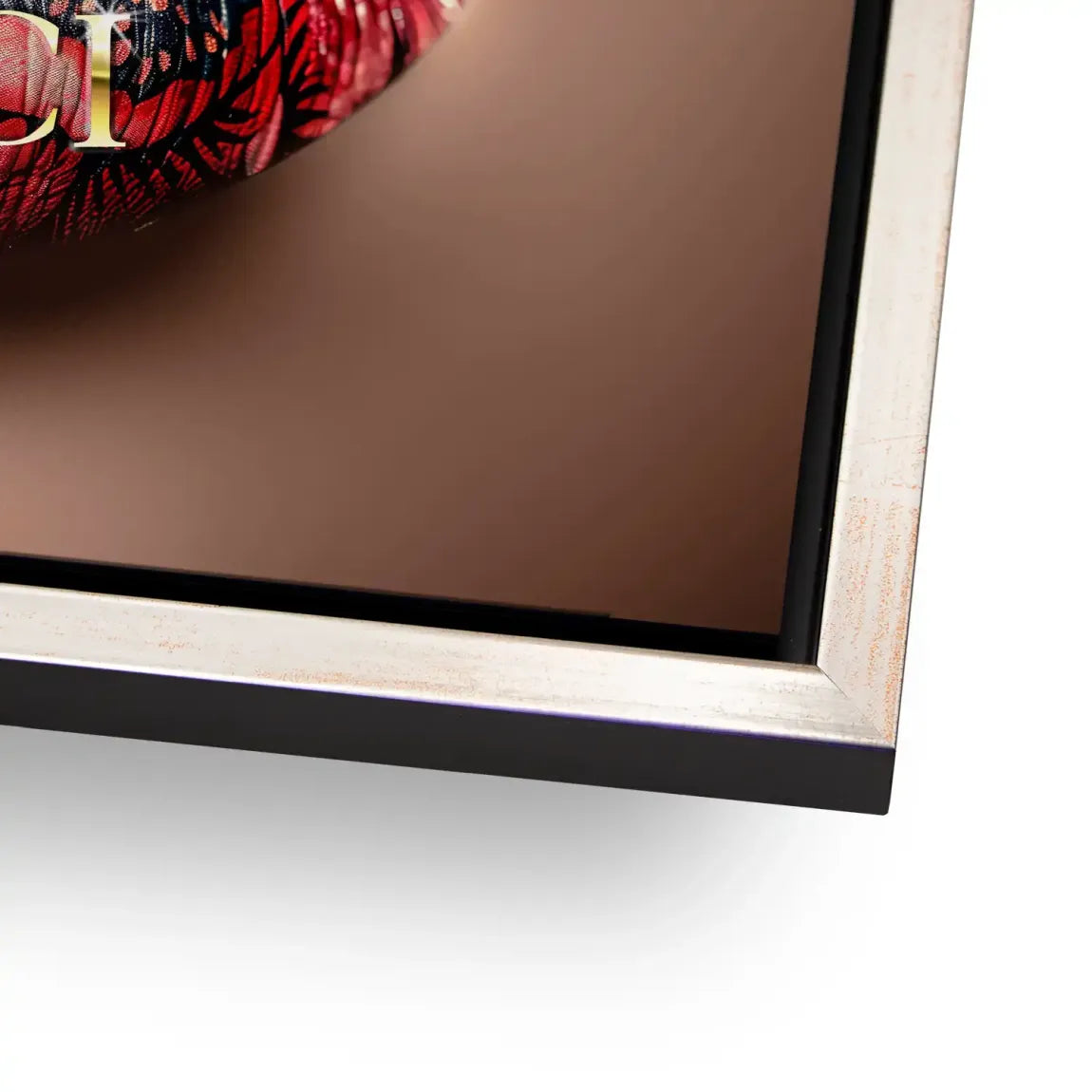 Gucci Lips AluDibond Bild INGALERIE