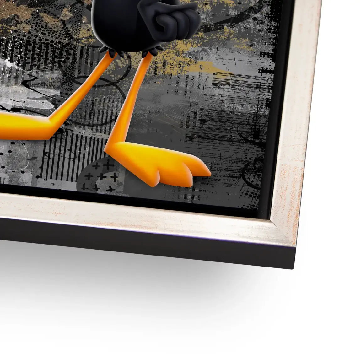 Tweety Duffy Champagner AluDibond Wandbild