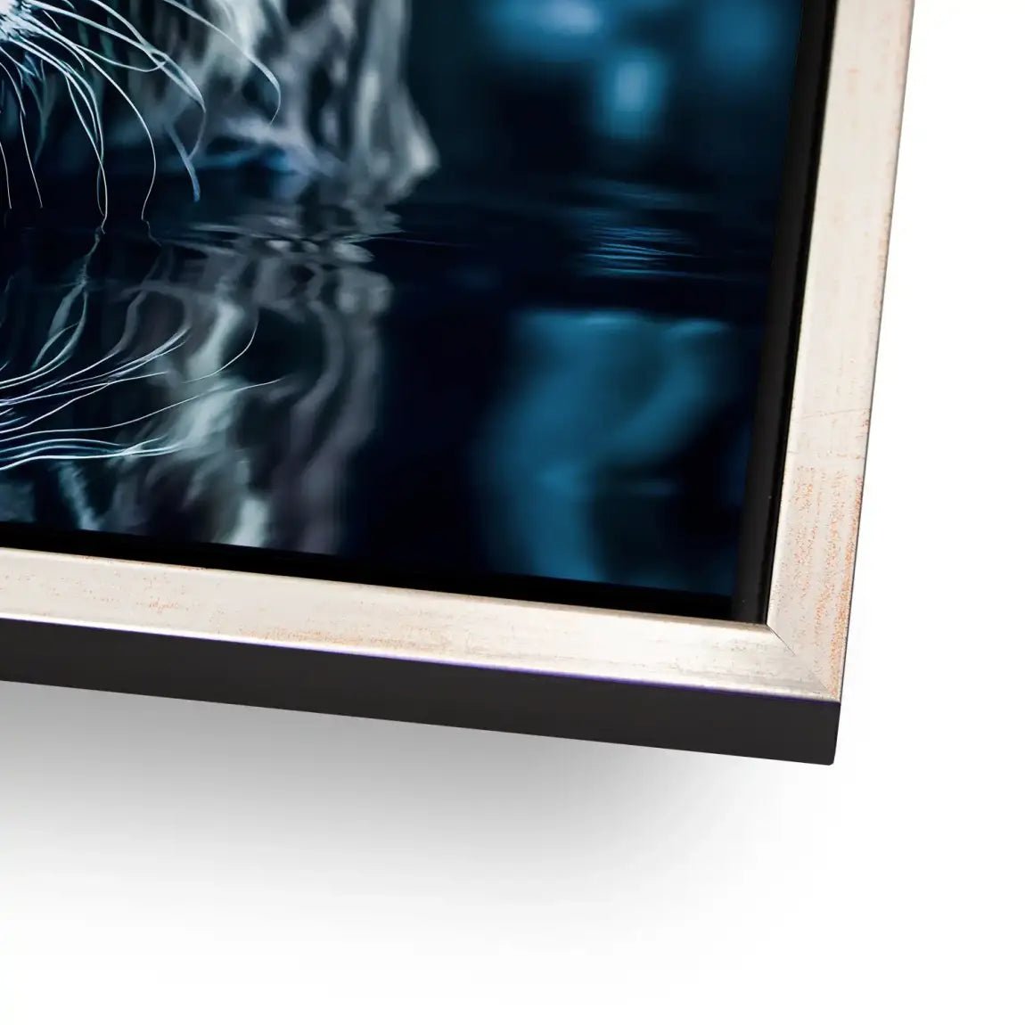 Tiger by Night AluDibond Bild INGALERIE