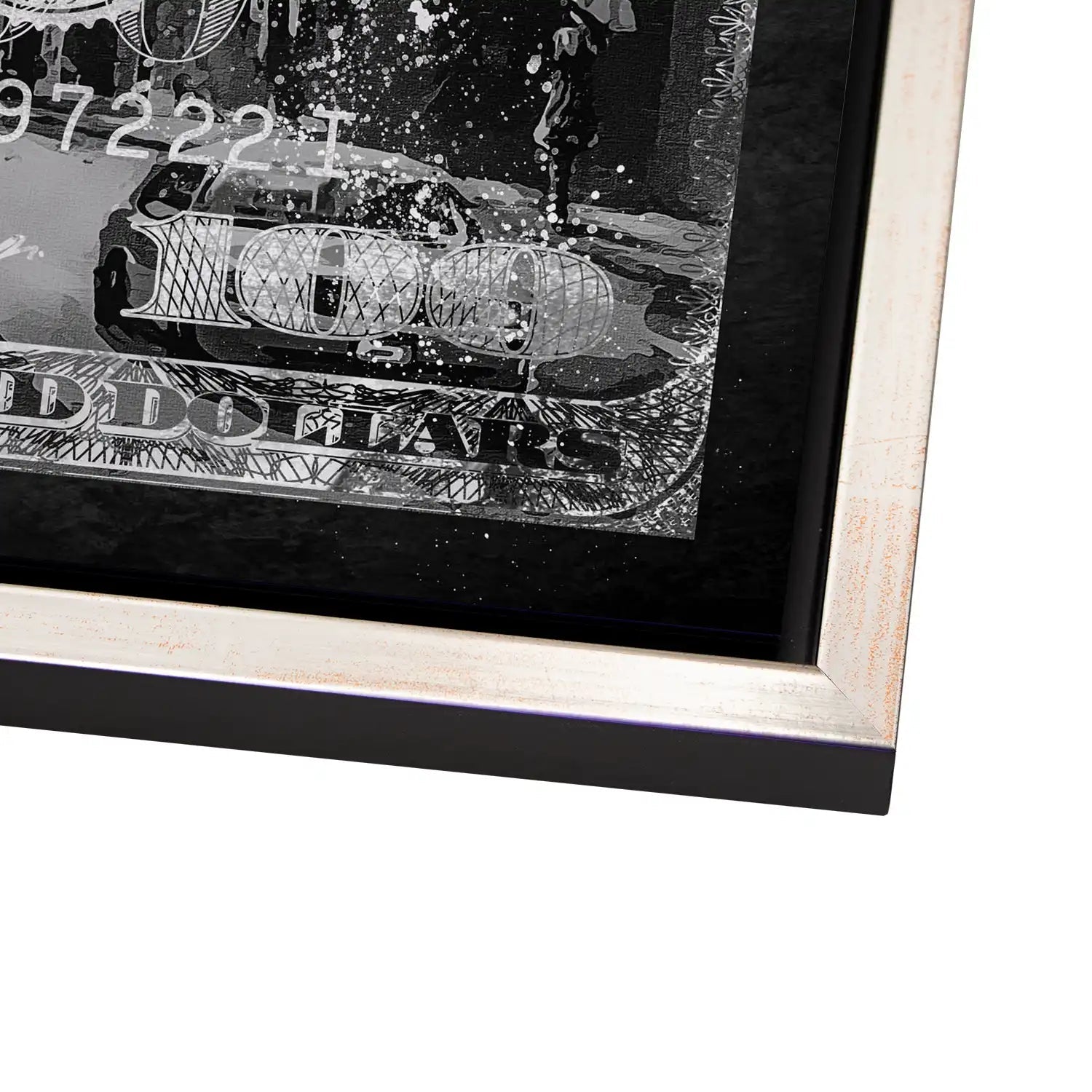 Dollar Stier NY Rules Black AluDibond Bild INGALERIE