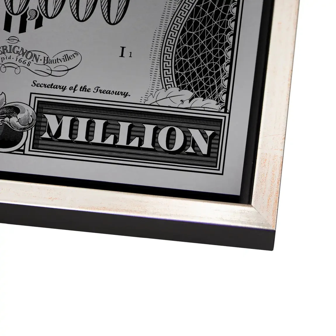 Donald Duck License to Bill Pop Art Dollar AluDibond Bild INGALERIE