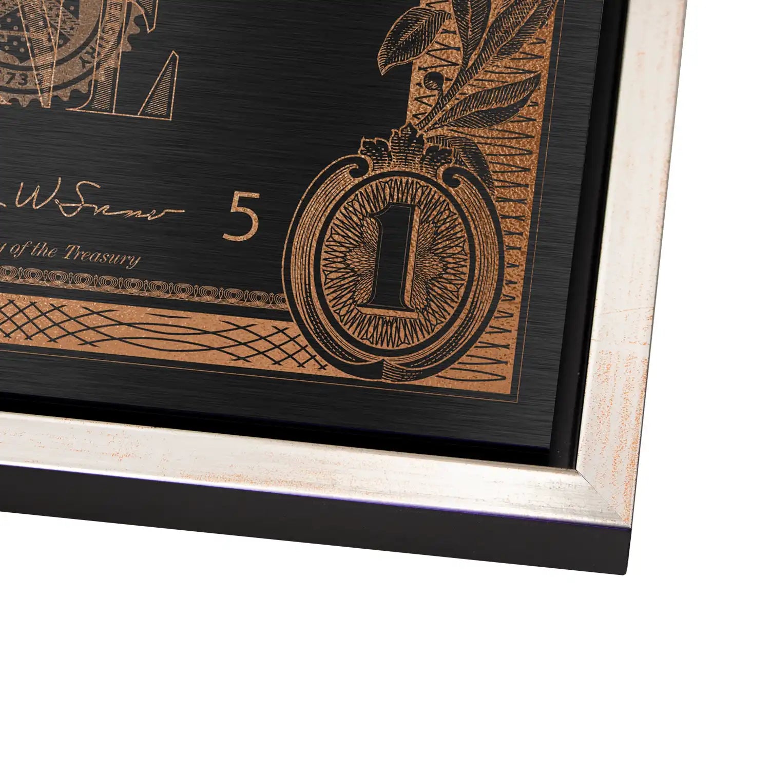 One Dollar Bull Style AluDibond Bild INGALERIE
