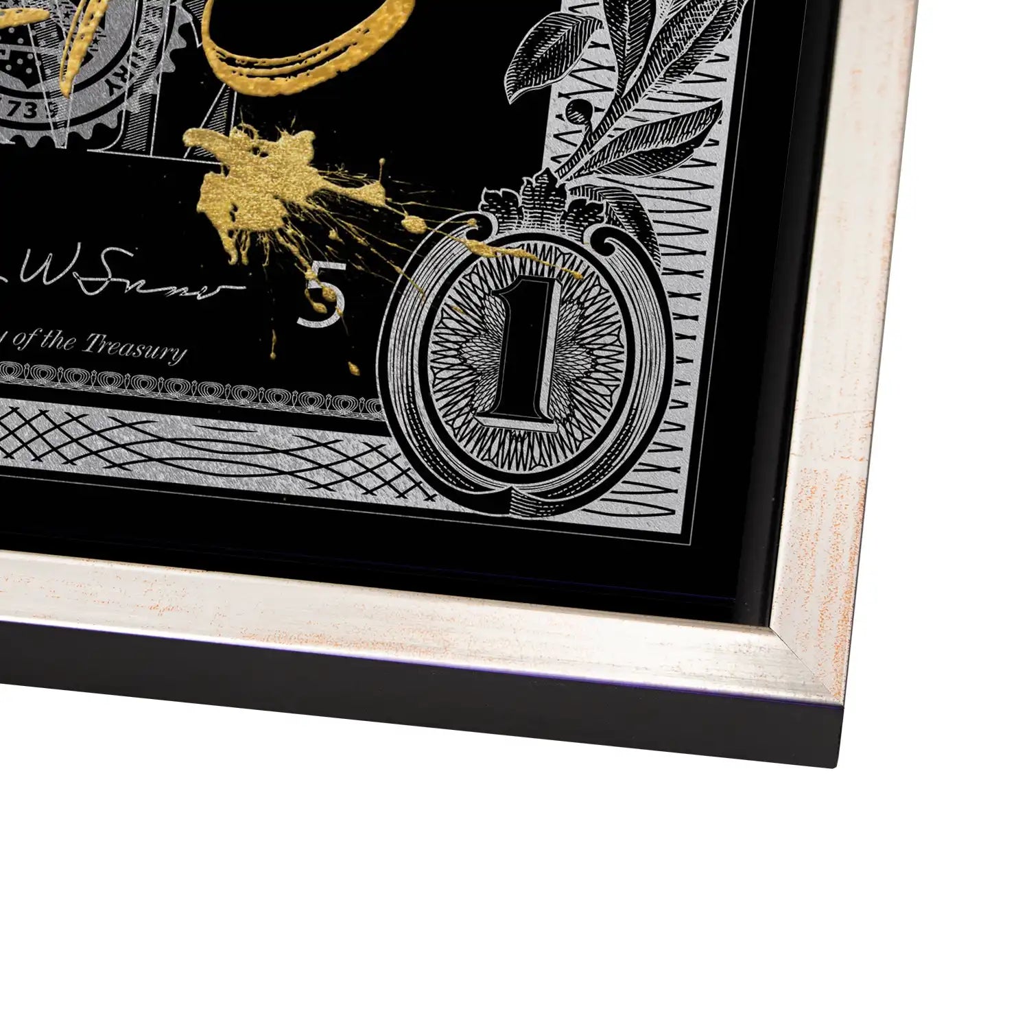 Monney Never Sleeps Dollar Style AluDibond Bild INGALERIE