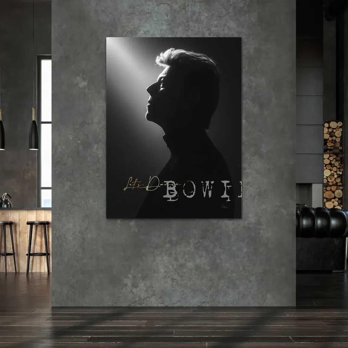 David Bowie Dance Alu Dibond Bild