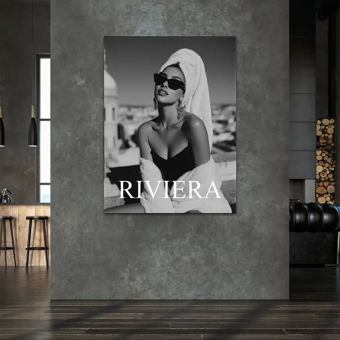 Riviera Glam Alu Dibond Bild