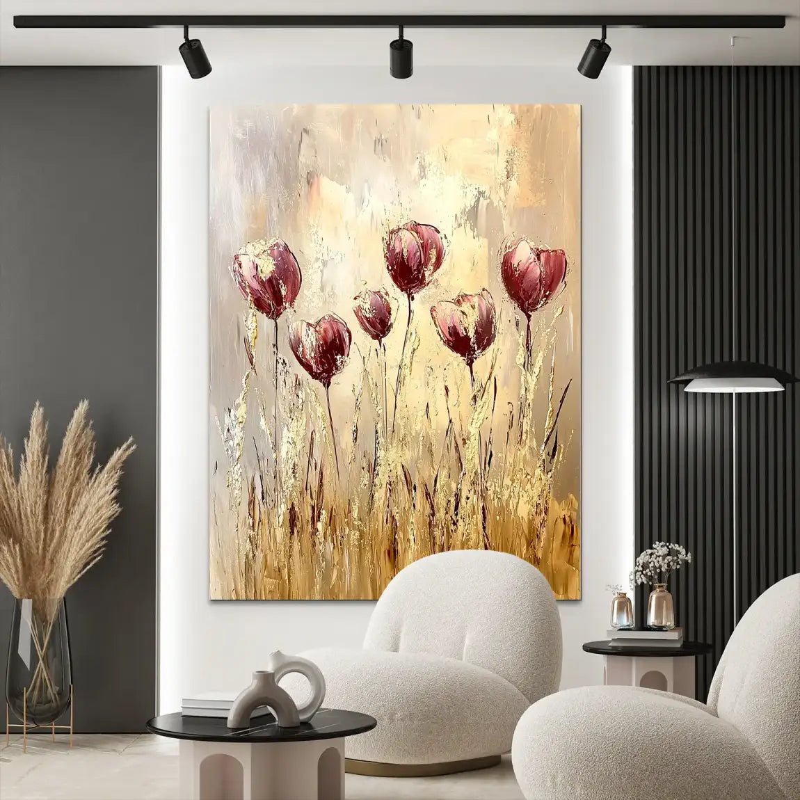 Flower Abstrakt Nr.13 Alu Dibond Bild INGALERIE