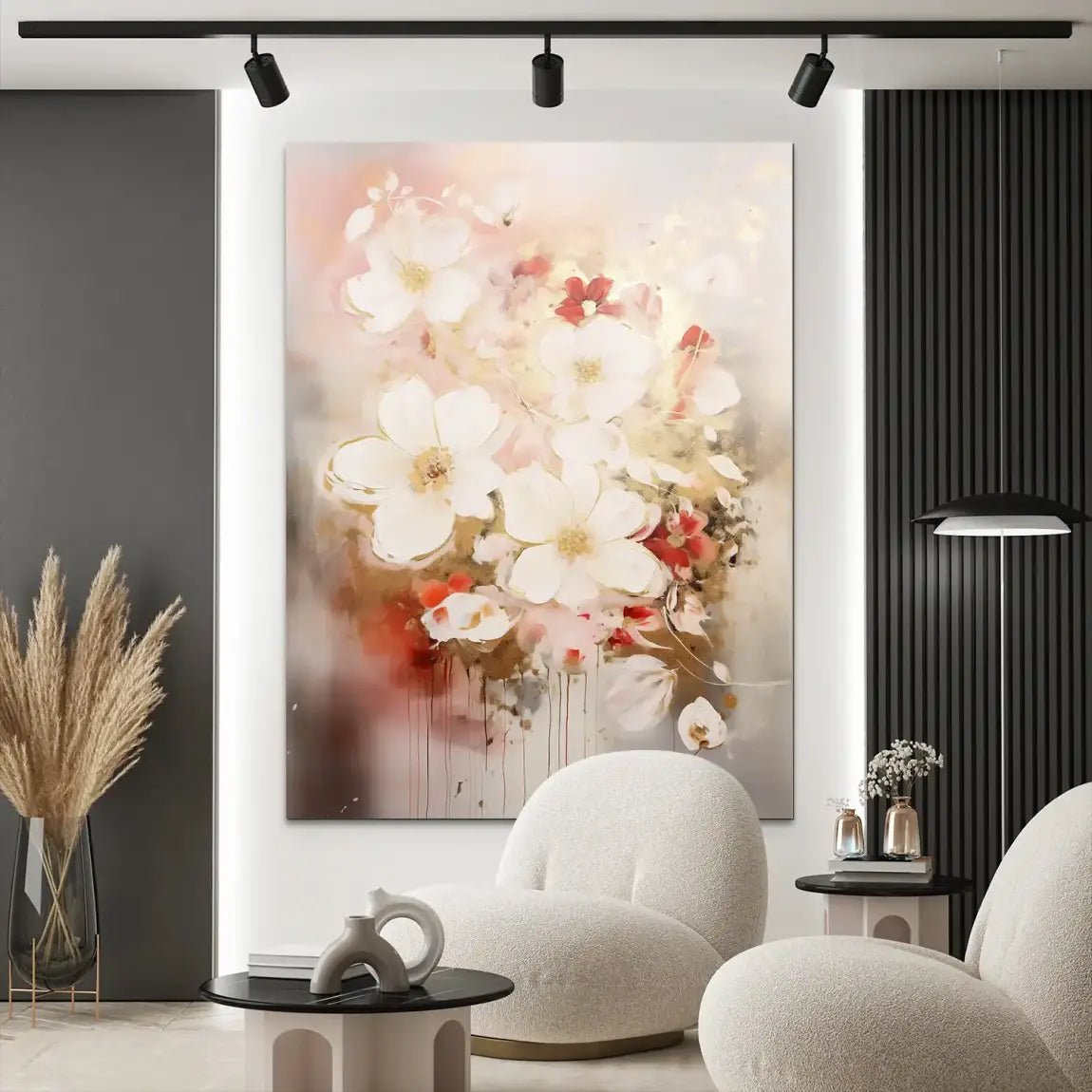 Flower Abstrakt Nr.20 Alu Dibond Bild INGALERIE