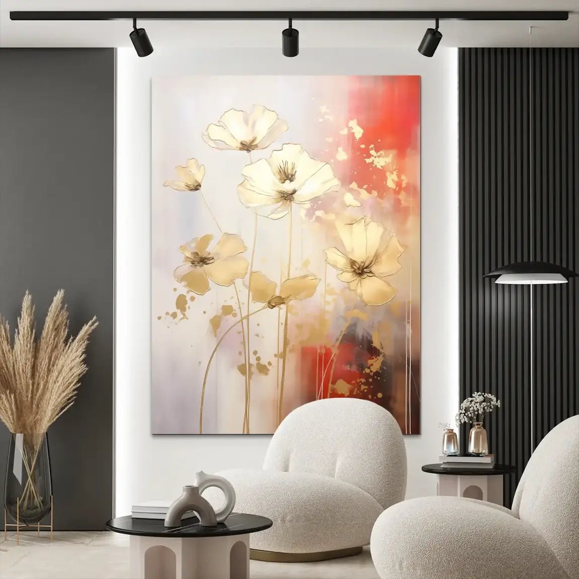 Flower Abstrakt Nr.17 Alu Dibond Bild INGALERIE