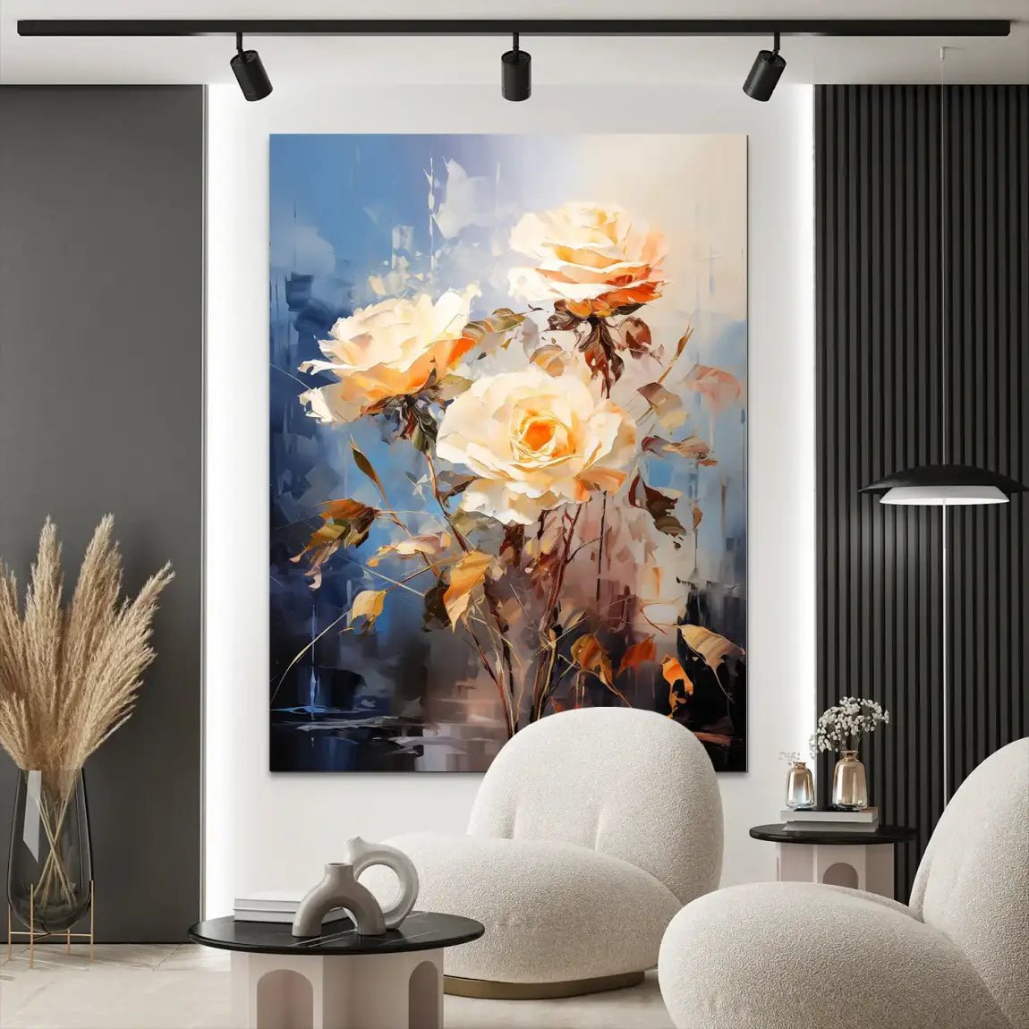 Flower Abstrakt Nr.22 Alu Dibond Bild INGALERIE
