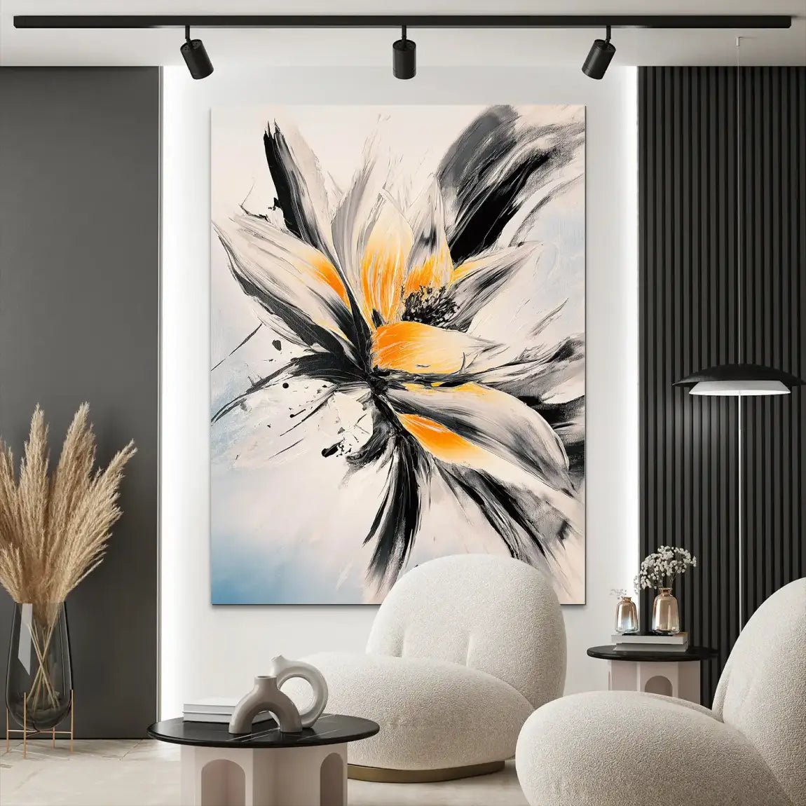 Flower Abstrakt Nr.24 Alu Dibond Bild INGALERIE
