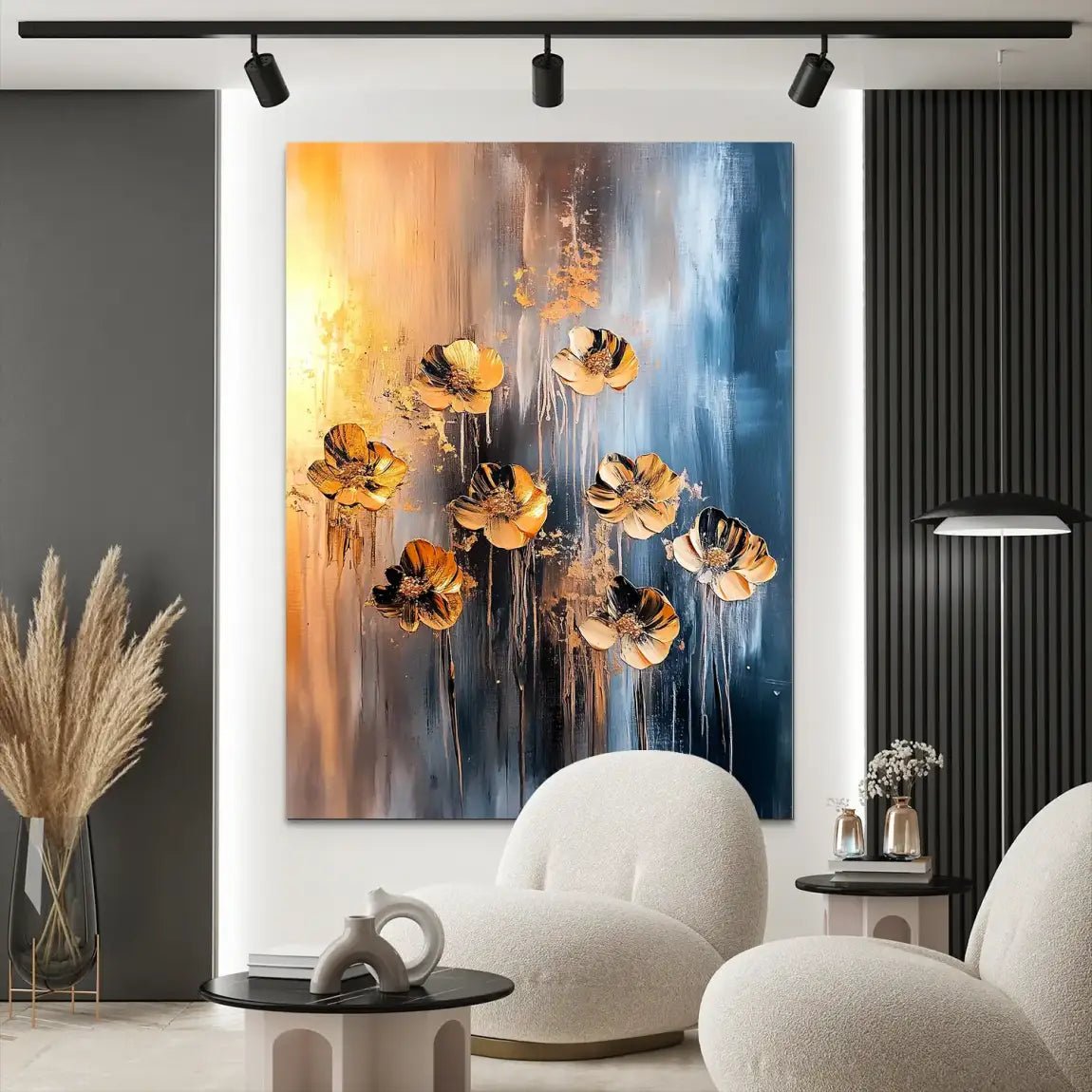 Flower Abstrakt Nr.12 Alu Dibond Bild INGALERIE