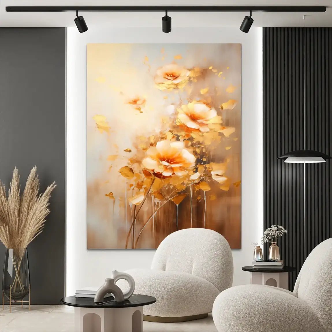 Flower Abstrakt Nr.15 Alu Dibond Bild INGALERIE