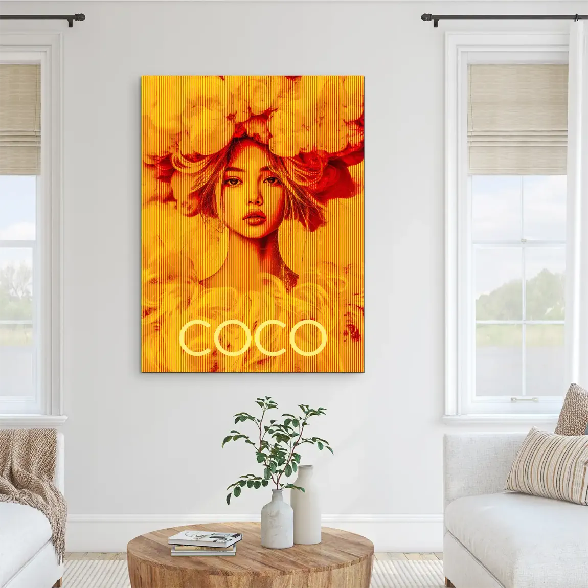 Coco Vision Alu Dibond Bild INGALERIE
