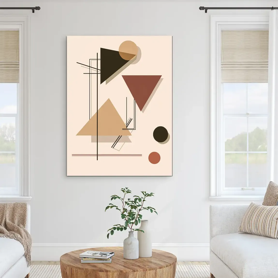 Kandinsky Harmony Style Alu Dibond Bild INGALERIE
