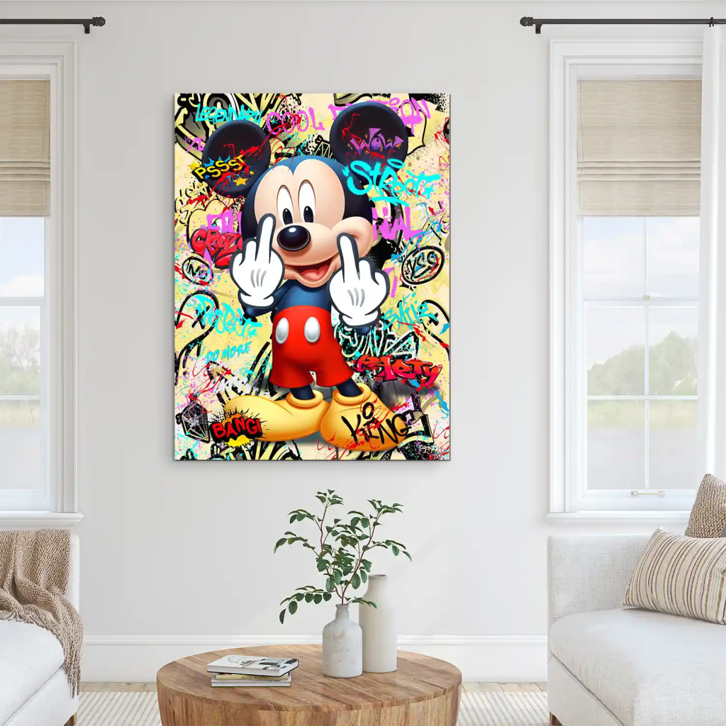 Micky Street Fresh Art AluDibond Bild INGALERIE