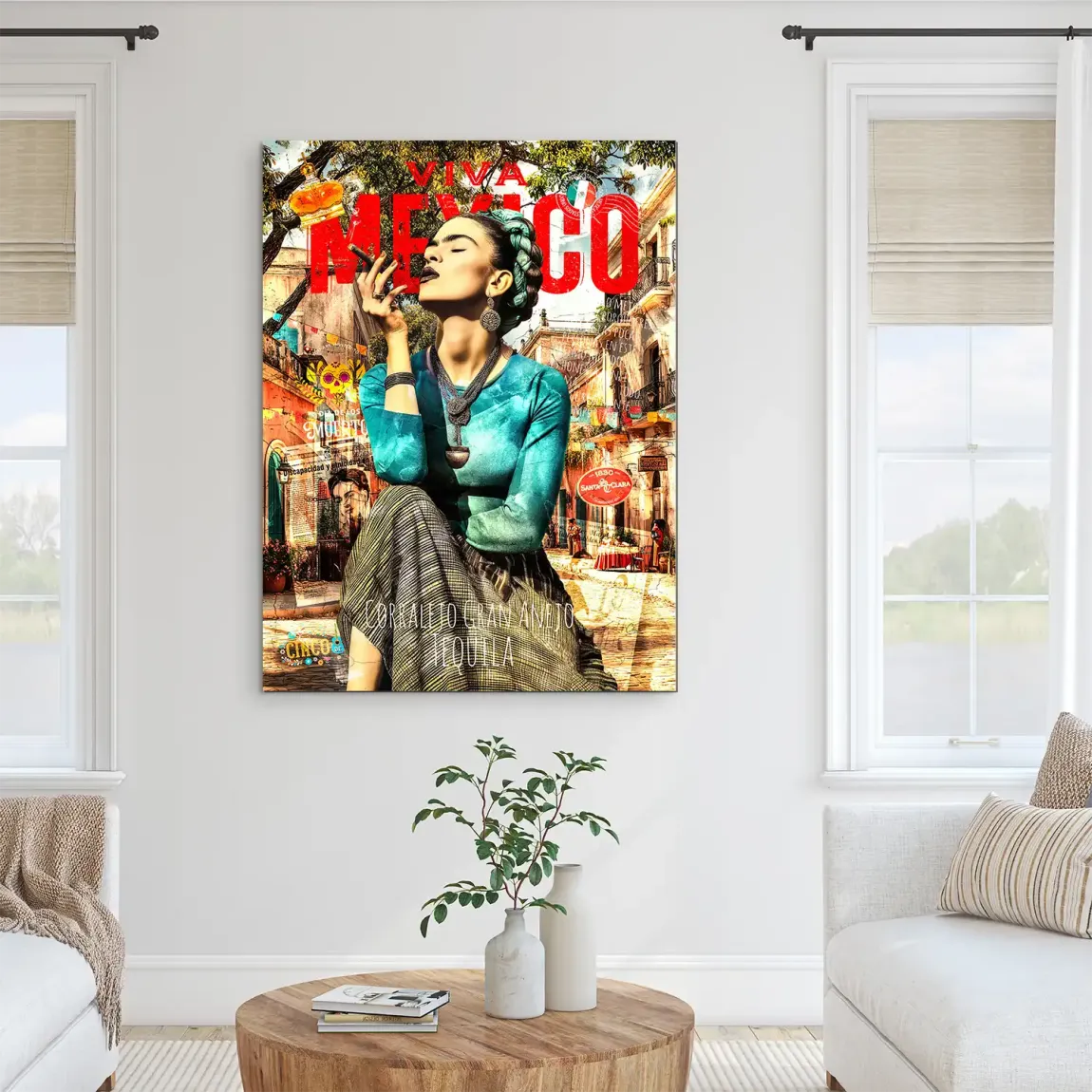 Viva Frida Alu Dibond Bild INGALERIE