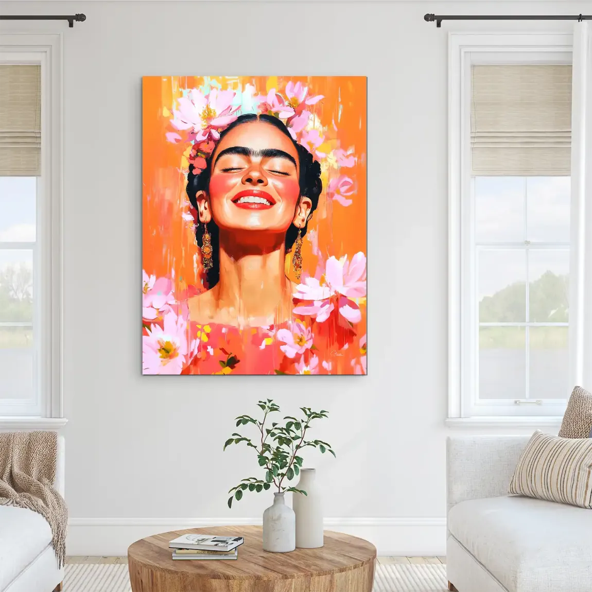 Frida Joy Alu Dibond Bild INGALERIE