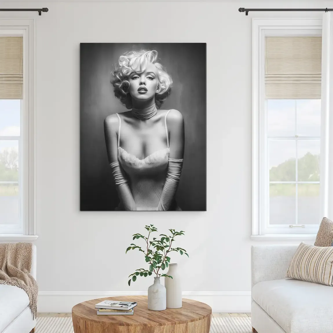 Marilyn Monroe Timeless Grace Alu Dibond Bild INGALERIE