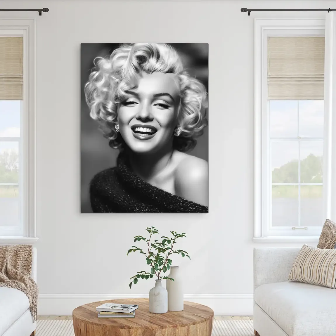 Eternal Grace Marilyn Monroe Alu Dibond Bild INGALERIE