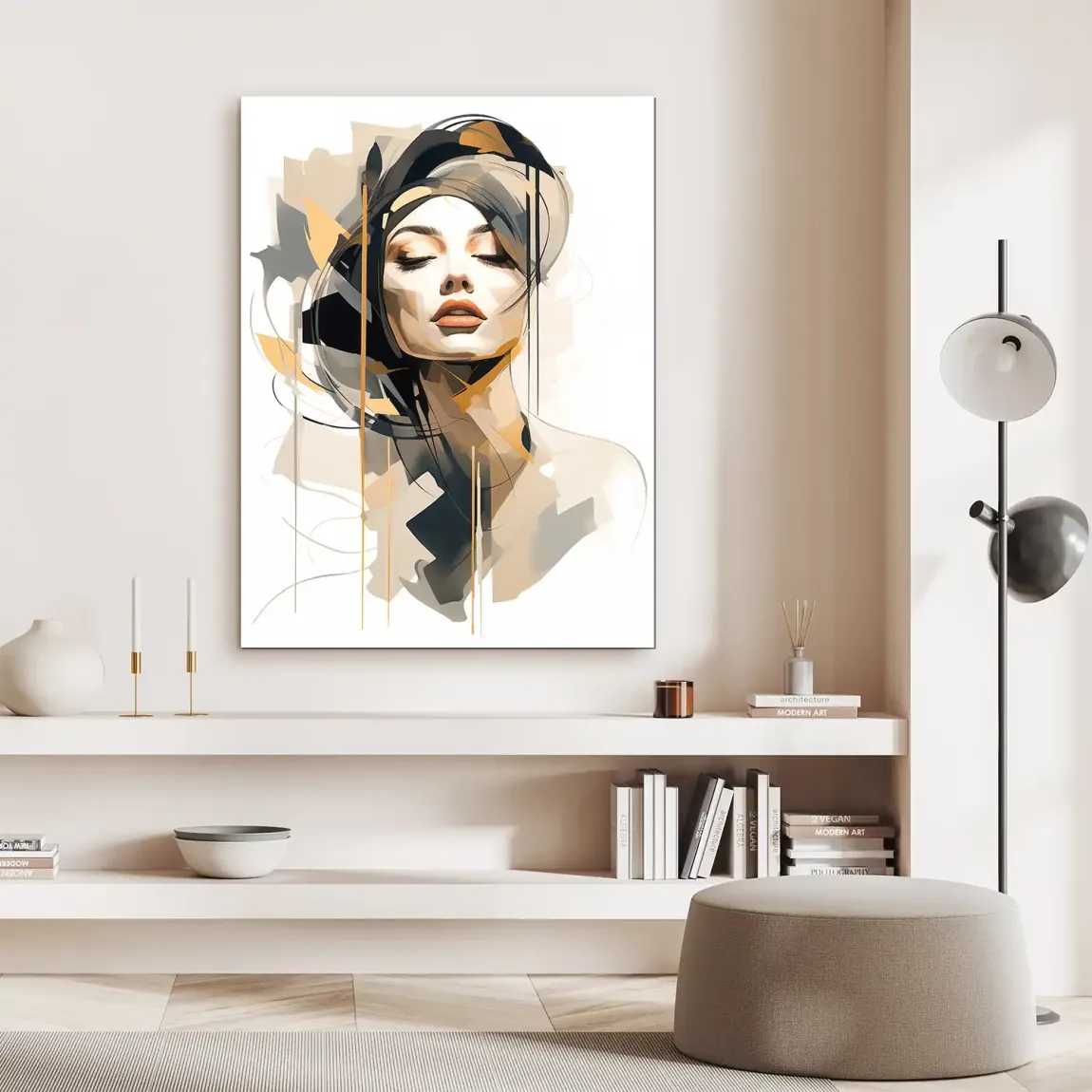 Whispers of Elegance Alu Dibond Bild INGALERIE
