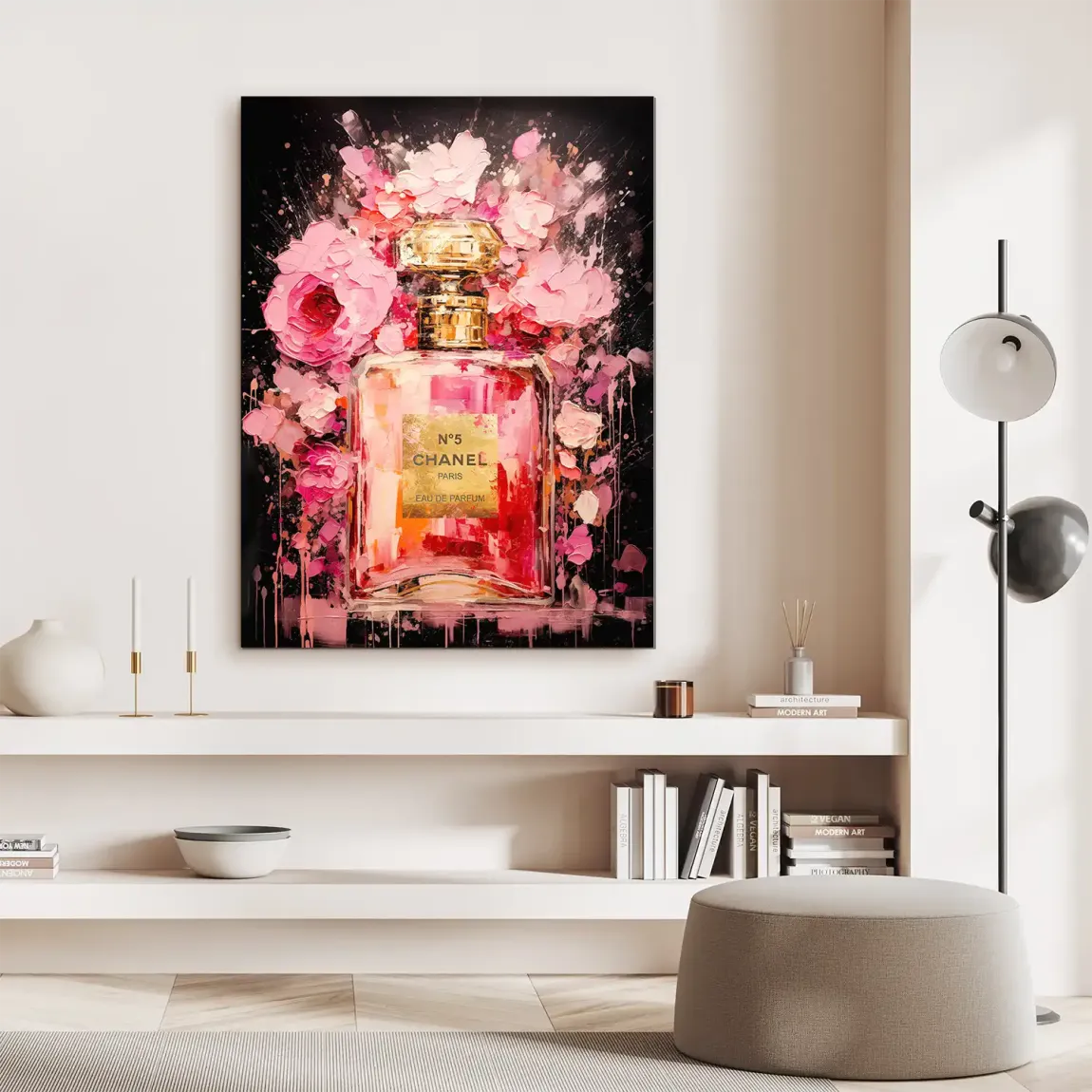 Essence of Velvet Bloom Alu Dibond Bild INGALERIE