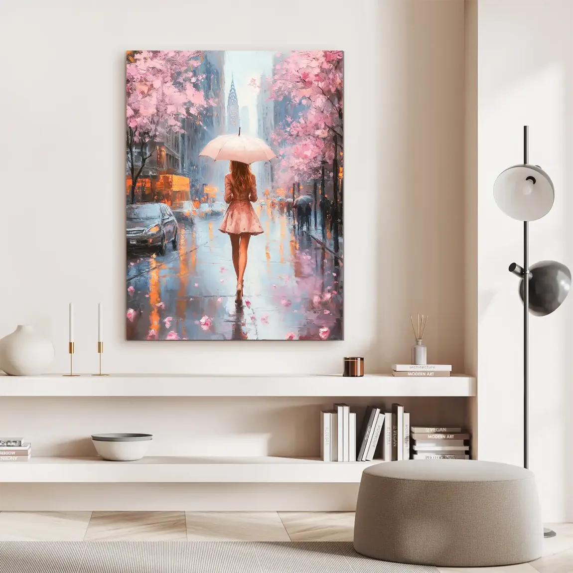 Color of Rain Alu Dibond Bild INGALERIE