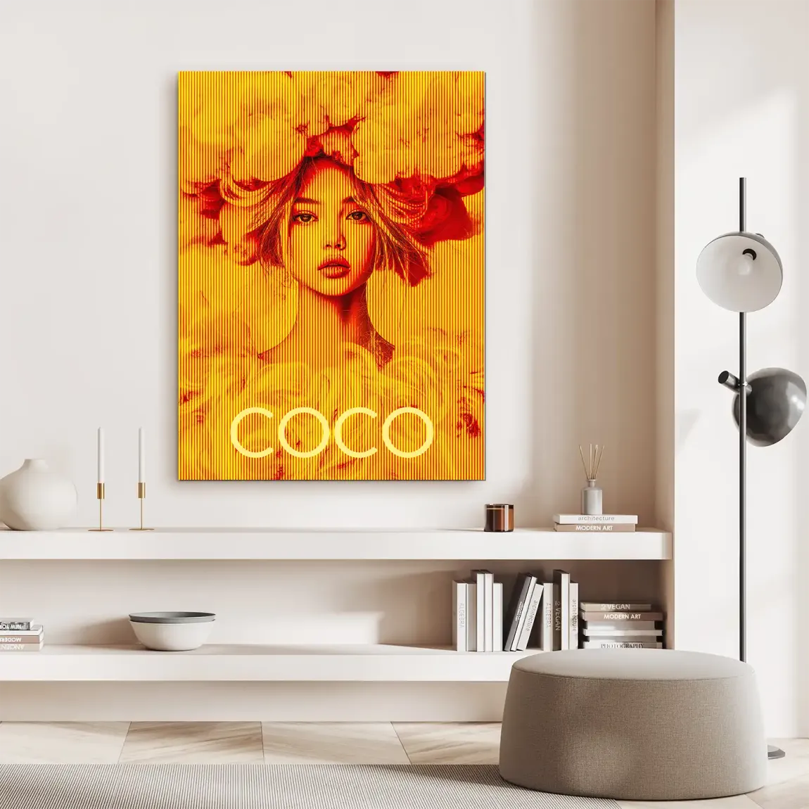 Coco Vision Alu Dibond Bild INGALERIE