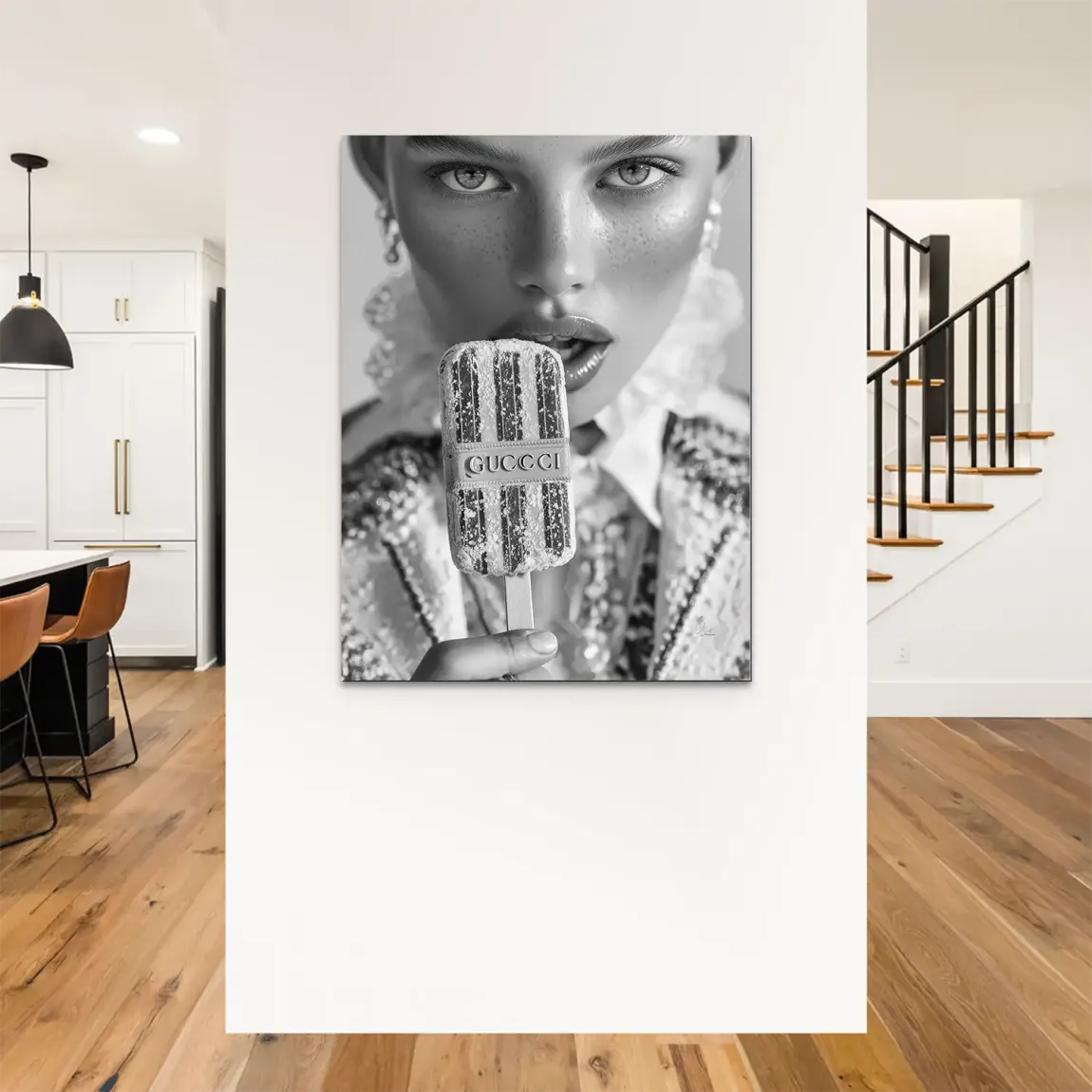 Gucci Ice Noir Alu Dibond Bild