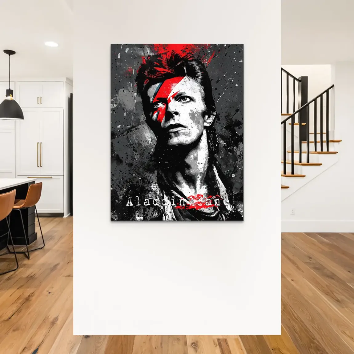 David Bowie Starlight Alu Dibond Bild