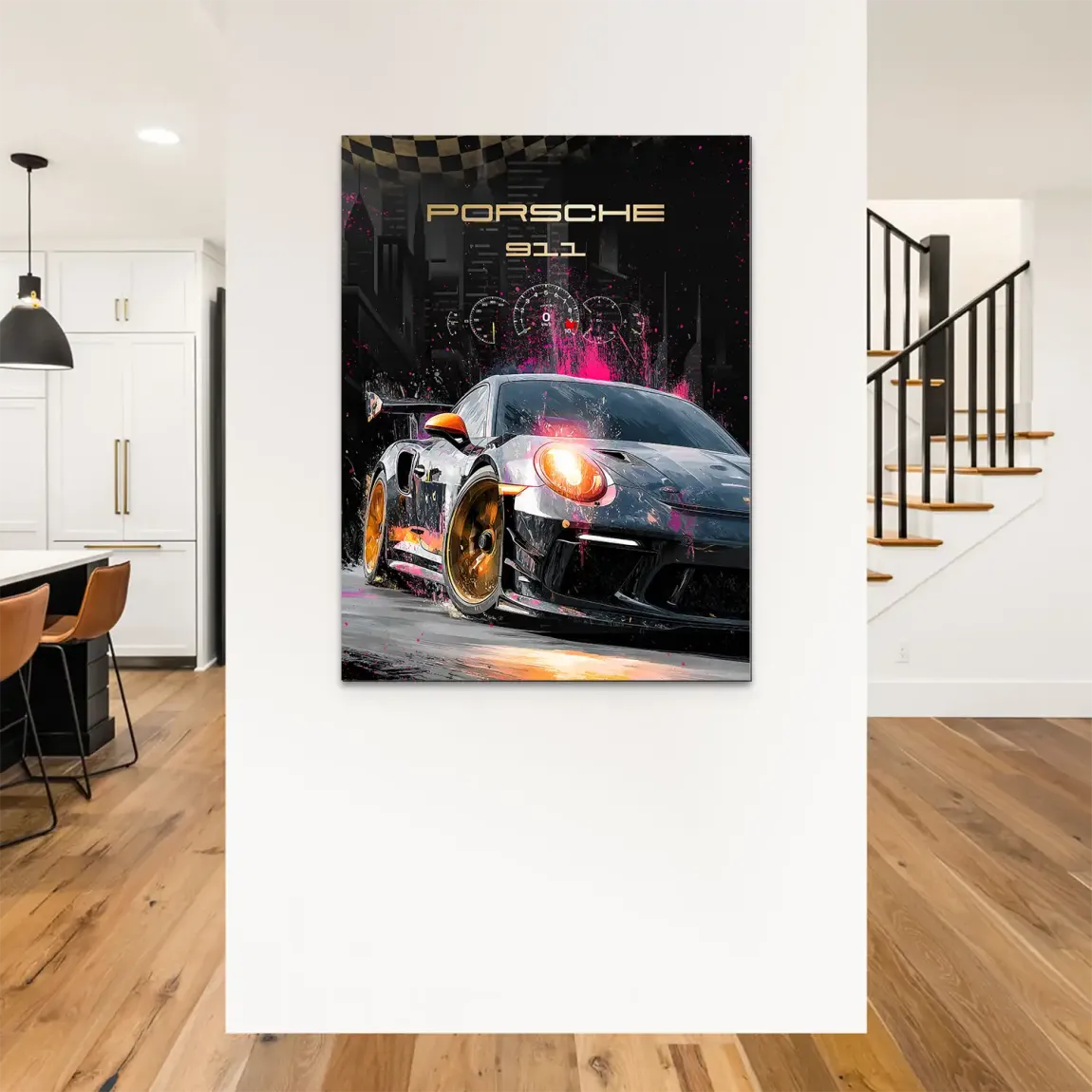 Porsche 911 GT3 Touch of Speed Alu Dibond Bild