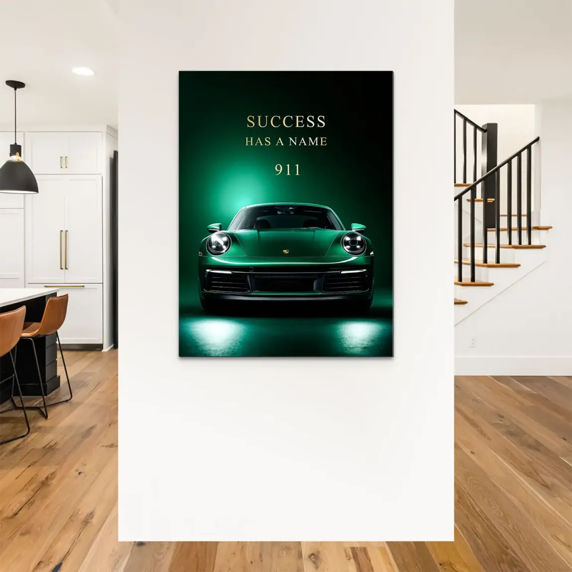 Spirit 911 Porsche Alu Dibond Bild