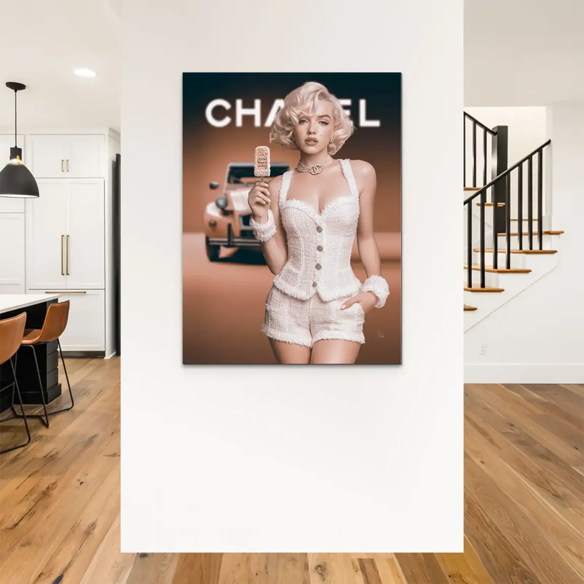 Haute Couture Dreams Alu Dibond Bild