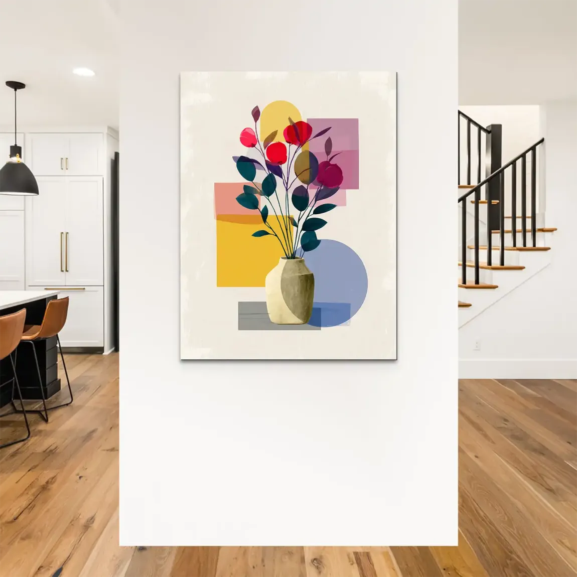 Modern Essence Abstract Alu Dibond Bild