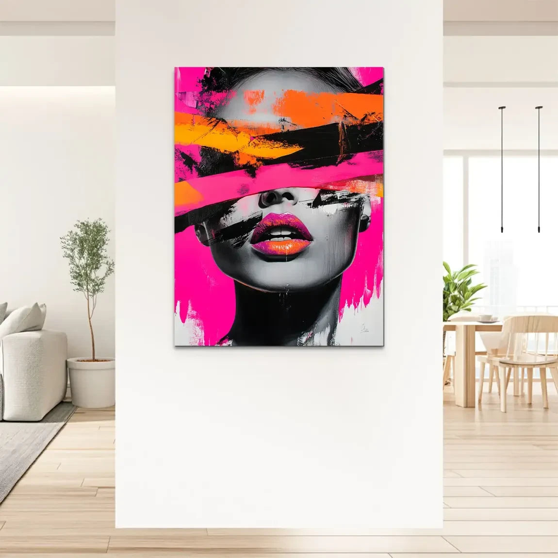 Abstrakt Allure Alu Dibond Bild INGALERIE