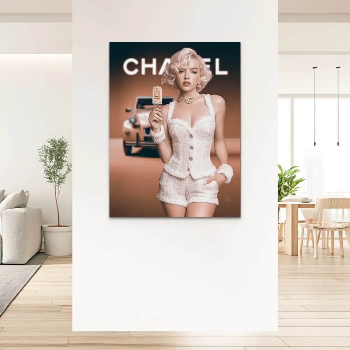 Haute Couture Dreams Alu Dibond Bild
