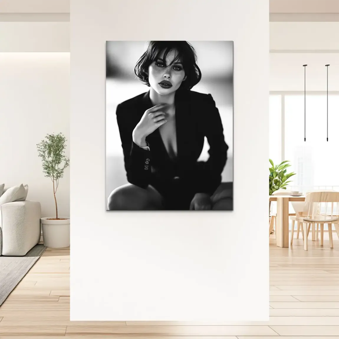 Femme Fatale Alu Dibond Bild