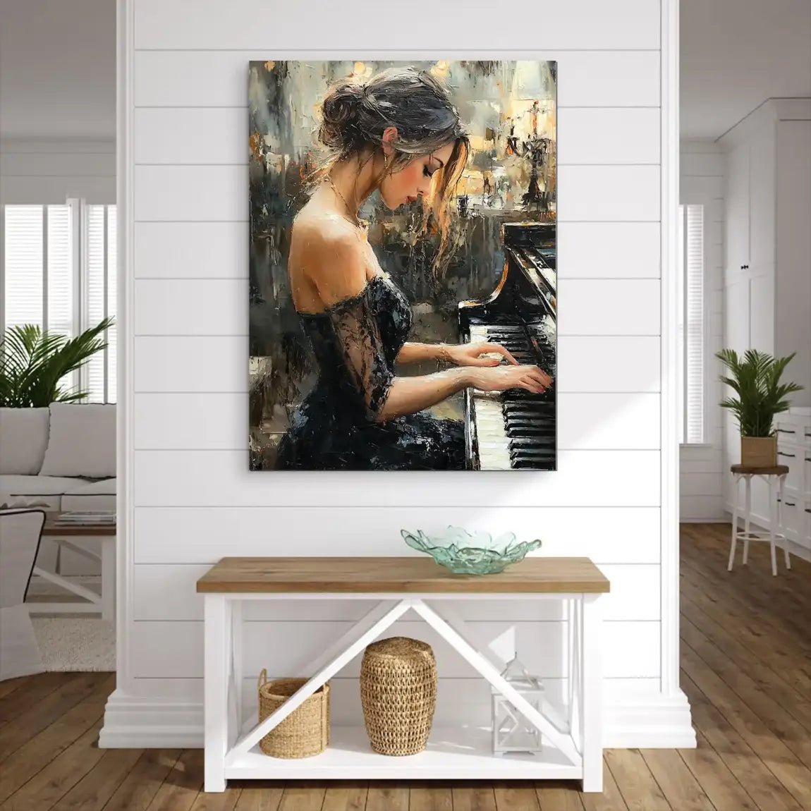 Sensual Piano Alu Dibond Bild INGALERIE