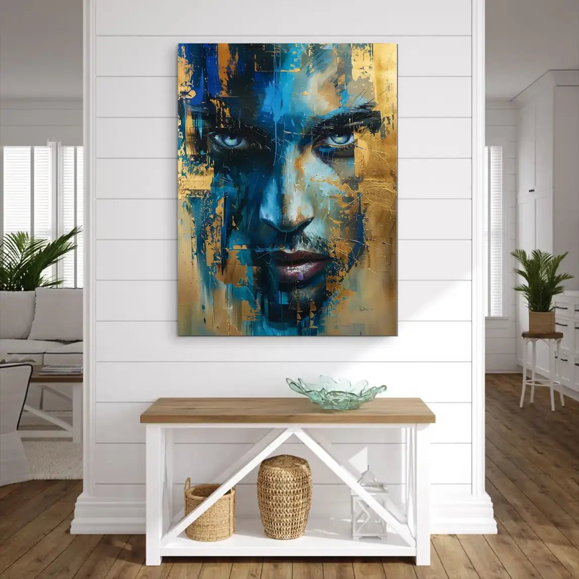 Abstrakt Man Nr.3 Alu Dibond Bild INGALERIE