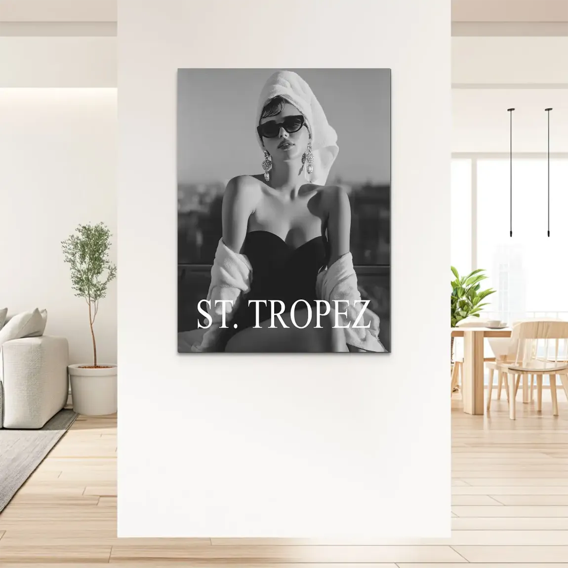 St. Tropez Glam Alu Dibond Bild