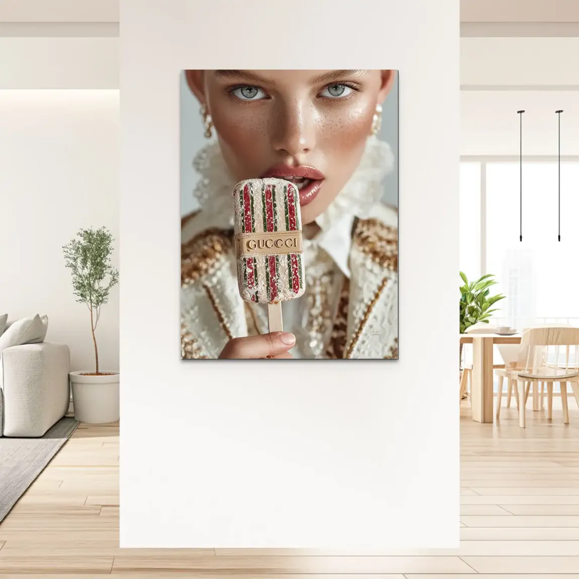 Gucci Ice Dream Alu Dibond Bild