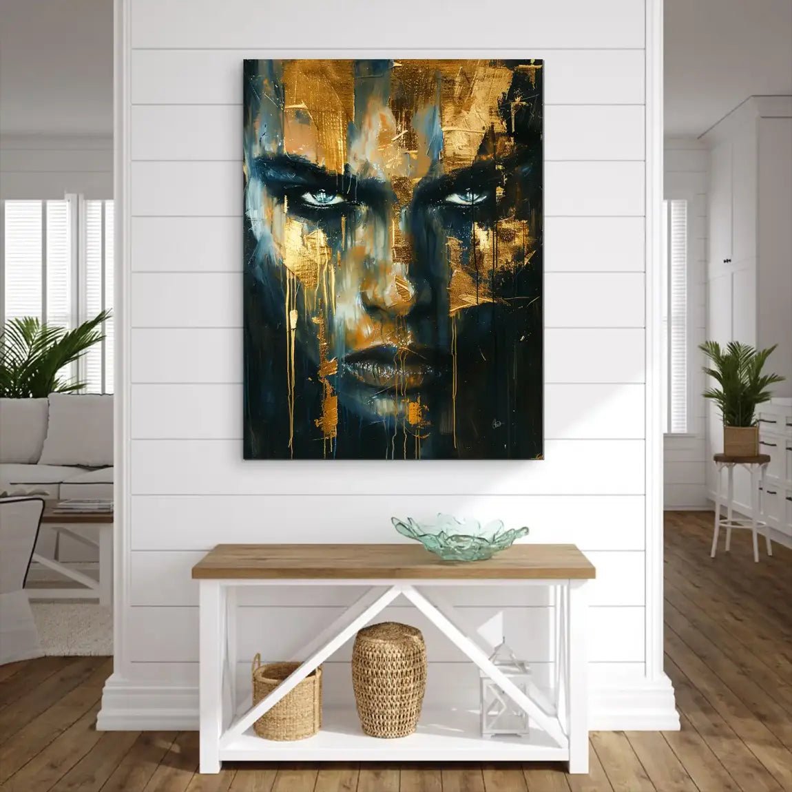 Abstrakt Man Nr.2 Alu Dibond Bild INGALERIE