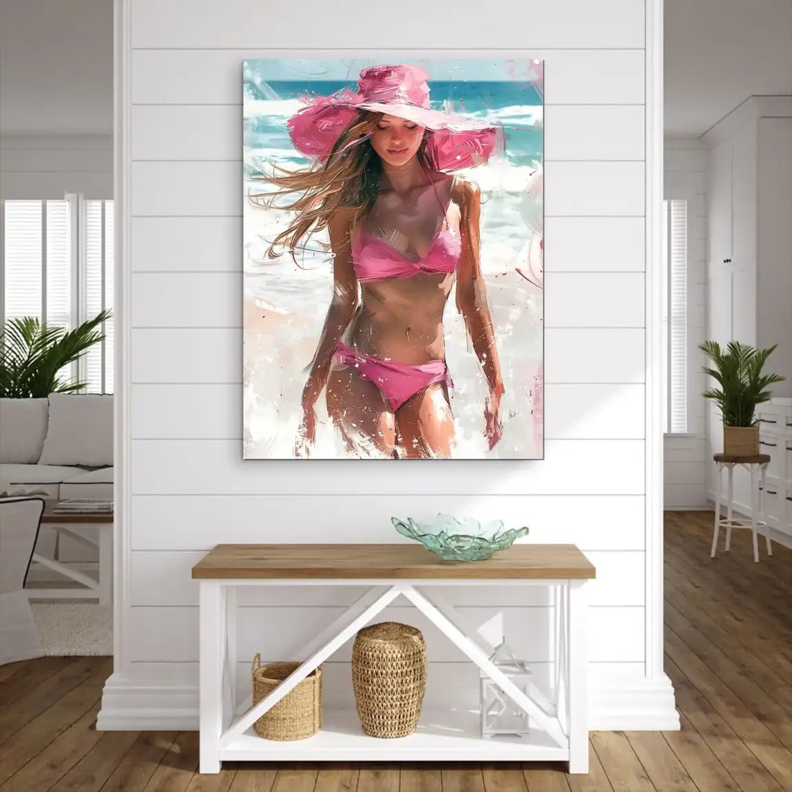 Summer Beach Beauty Nr.4 Alu Dibond Bild INGALERIE