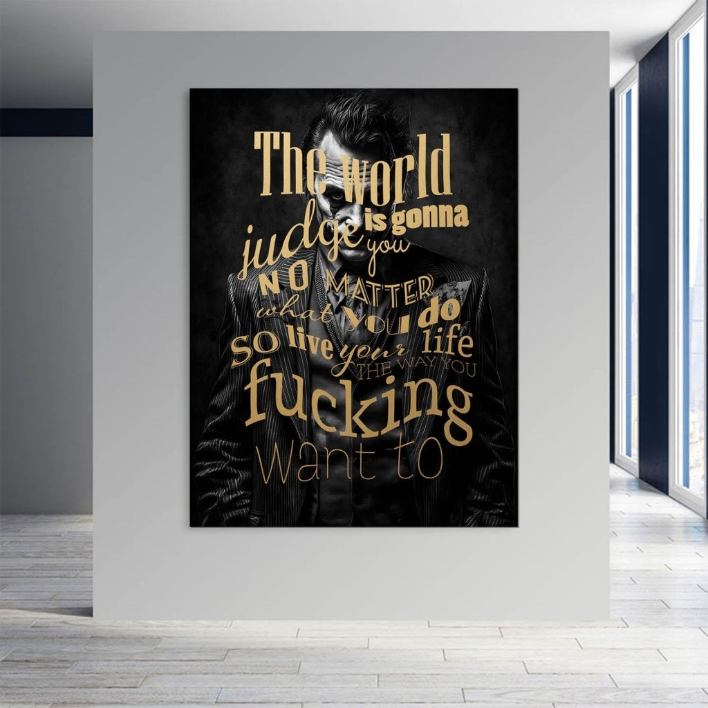 Joker World Lifestyle AluDibond Bild INGALERIE