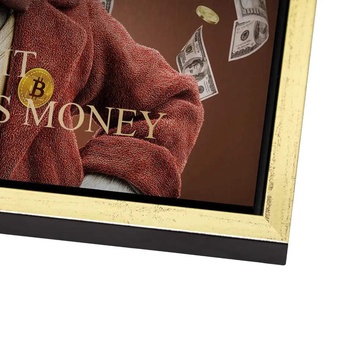 Money Empire Dagobert Duck Alu Gebürstet Bild