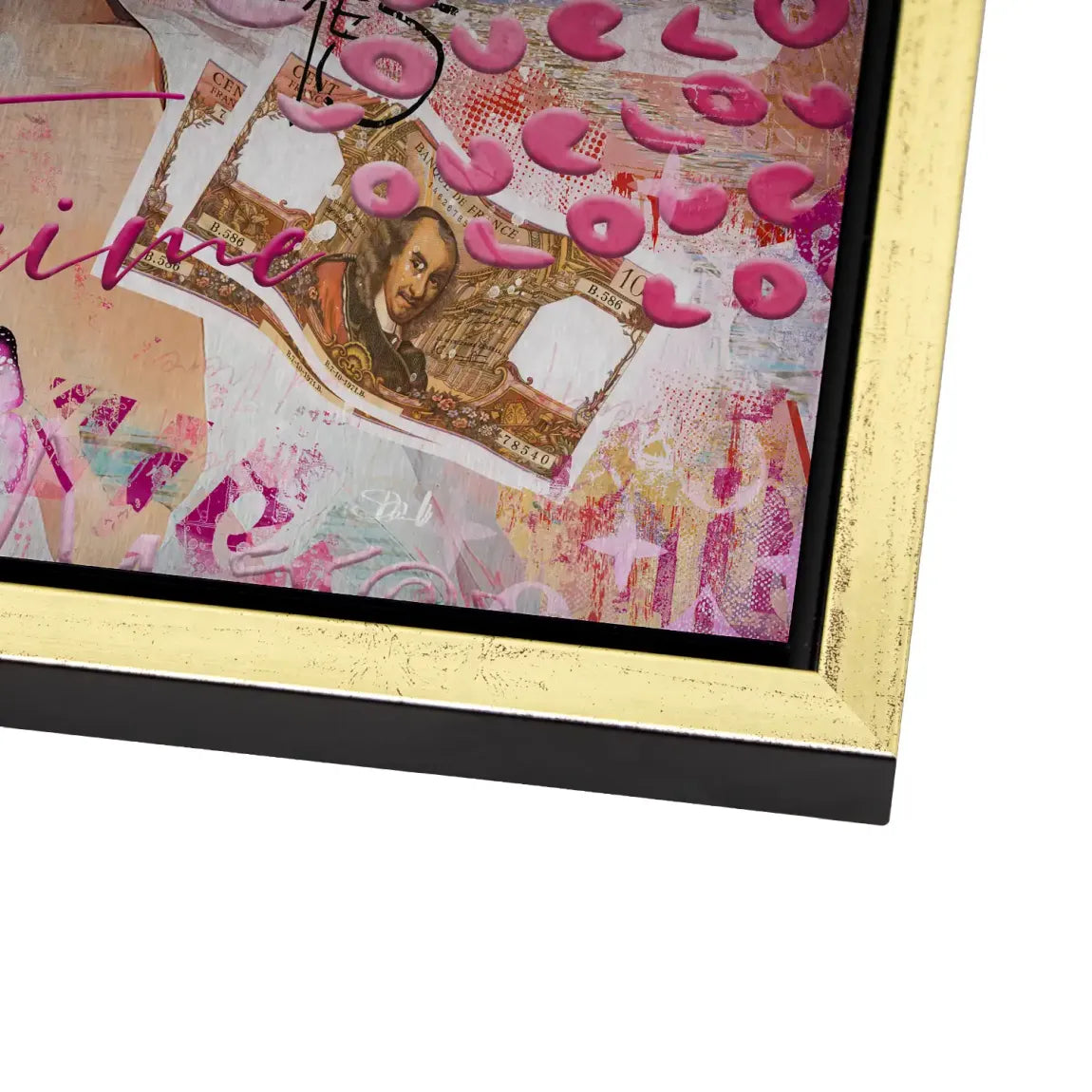 Bardot St Tropez Art Alu Gebürstet Bild